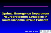 Optimal Emergency Department Neuroprotection Strategies in Acute Ischemic Stroke Patients