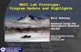 MDSS Lab Prototype:  Program Update and Highlights