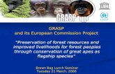 GRASP  and its European Commission Project