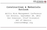 Construction & Materials Outlook