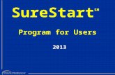 SureStart SM Program for Users