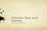 Chinese Toys and Games