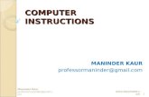 COMPUTER INSTRUCTIONS