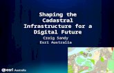 Shaping the Cadastral Infrastructure for a Digital Future