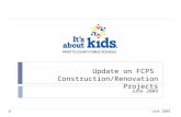 Update on FCPS  Construction/Renovation Projects