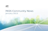 PASS Community News