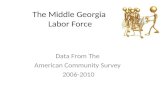 The Middle Georgia  Labor Force
