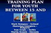 ANNUAL TRAINING PLAN FOR YOUTH  BETWEEN 15 AND 18