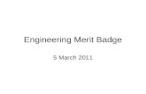 Engineering Merit Badge