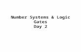 Number Systems & Logic Gates Day 2