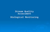 Stream Quality Assessment Biological Monitoring