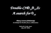 Double-CH  13  13 Z: A search for  13