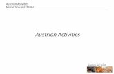 Austrian Activities