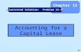 Accounting for a Capital Lease