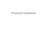 Physical Database