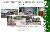 Open Burning Outreach Team (O.B.O.T.)