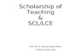 Scholarship of Teaching & SCL/LCE