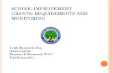 School Improvement Grants: Requirements and Monitoring