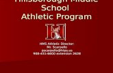 Hillsborough Middle School  Athletic Program