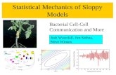 Statistical Mechanics of Sloppy Models
