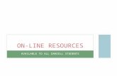 On-Line Resources