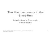 The Macroeconomy in the Short-Run