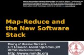 Map-Reduce  and  the  New Software Stack