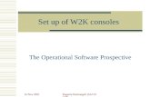 Set up of W2K consoles