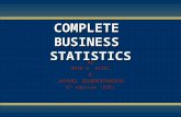 COMPLETE  BUSINESS  STATISTICS