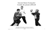 Savate boxe française Guide du jeune officiel