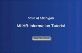 State of Michigan MI HR Information Tutorial