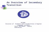 An Overview of Secondary Transition