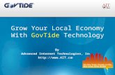 Grow Your Local Economy With  GovTide  Technology