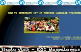 HOW TO INTEGRATE ICT IN FOREIGN LANGUAGE TEACHING CVO Strombeek, Flanders, Belgium