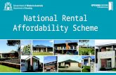 National Rental  Affordability Scheme