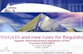 WTO/GATS  and new rules for Regulators