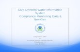 Safe Drinking Water Information System  Compliance Monitoring Data & NextGen