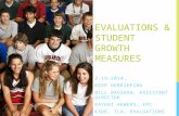 Evaluations & Student Growth Measures