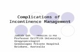 Complications of  Incontinence Management