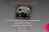 Lab: Concave Mirror