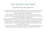 Girl Scouts and Faith My  Promise, My Faith  Pin