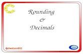 Rounding  & Decimals