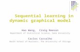 Sequential learning in dynamic graphical model Hao Wang,  Craig Reeson