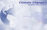 Climate Change: Globally and In Iowa