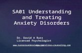 SA01 Understanding and Treating Anxiety Disorders