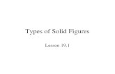 Types of Solid Figures