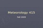 Meteorology 415