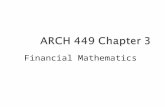 ARCH 449 Chapter 3