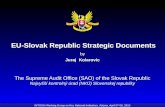 EU-Slovak Republic Strategic Documents by Juraj  Kolarovic