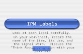 IPM Labels